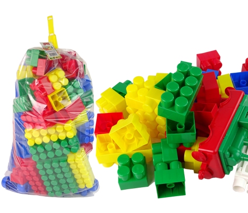 Large Coloured K3 Construction Bricks