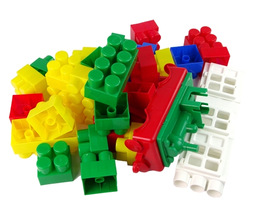 Large Coloured K3 Construction Bricks