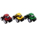 Agricultural Tractor Set Farm 3 Colored Pieces