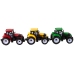 Agricultural Tractor Set Farm 3 Colored Pieces