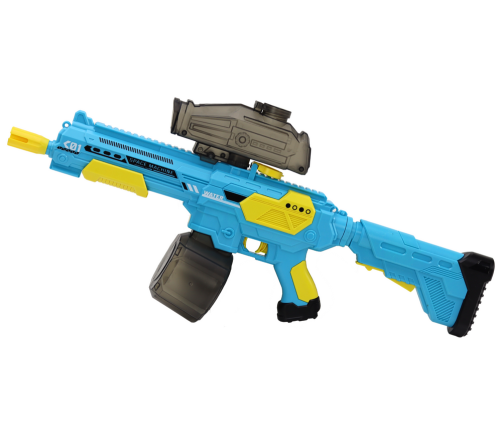 Blue Automatic M416 Cordless Water Gun Rifle