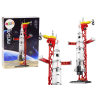 Set of Construction Blocks Spaceship Space Rocket 93 pieces.