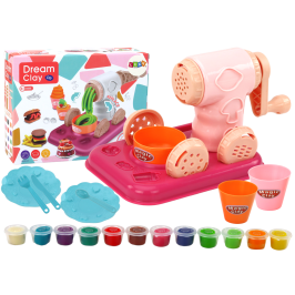 Set of Play Dough, Plastic Dough, DIY Machine, Accessories, 36 pcs.