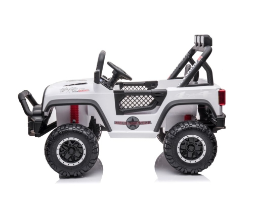 Двухместный детский электромобиль Jeep Geoland BRD-2108 White