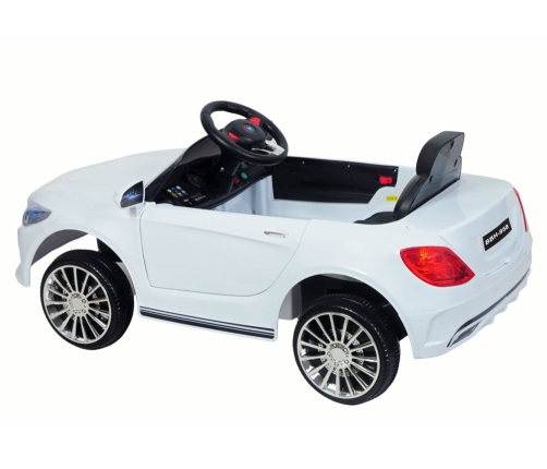 BBH958 White - Electric Ride On Car