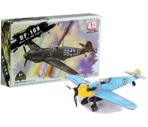 Airplane Puzzle 4D Model  BF-109 1:49