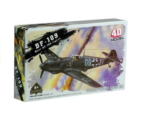 Airplane Puzzle 4D Model  BF-109 1:49