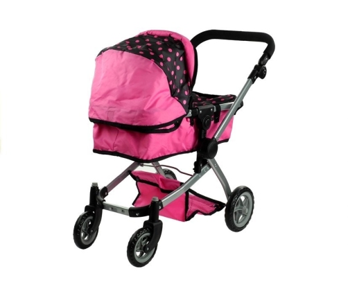 2in1 Doll Bogie and Stroller Alice - Pink