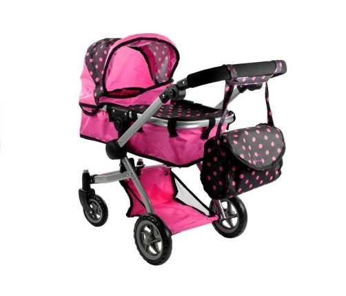 2in1 Doll Bogie and Stroller Alice - Pink