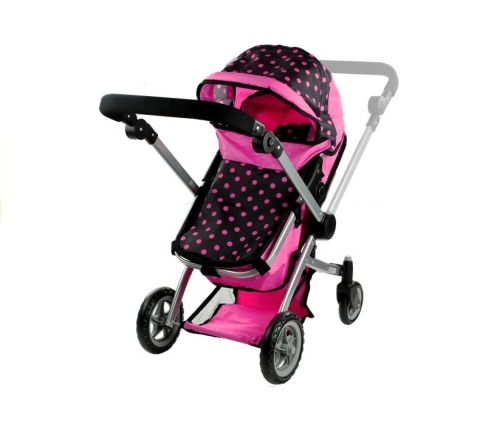 2in1 Doll Bogie and Stroller Alice - Pink