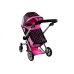 2in1 Doll Bogie and Stroller Alice - Pink