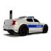 Battery Operated Police Car 1:20 Lights and Sounds Strung Silver