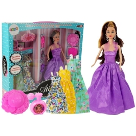 Ball Doll 28 cm Purple Dress