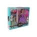 Ball Doll 28 cm Purple Dress