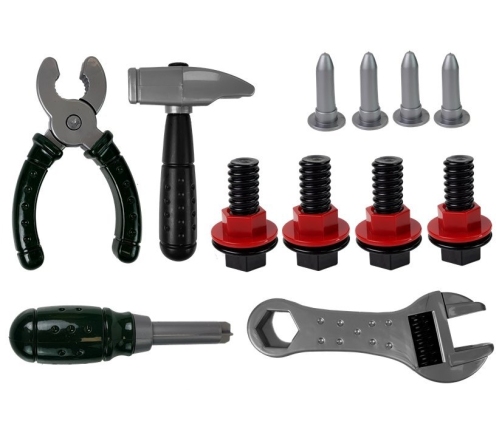 Tool Set Battery Drill Hammer Helmet