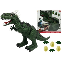 Battery-operated Dinosaur Egg Laying Green