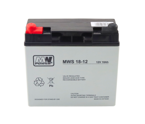 AGM gel battery for the car for a 12V18Ah battery