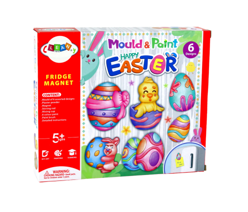 Creative Kit DIY Plaster Casts Easter Egg Painting