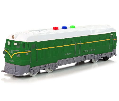 Train 1:32 Drive Green Sound Lights