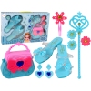 Slipper Beauty Set Handbag Blue Cufflinks