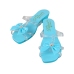 Slipper Beauty Set Handbag Blue Cufflinks