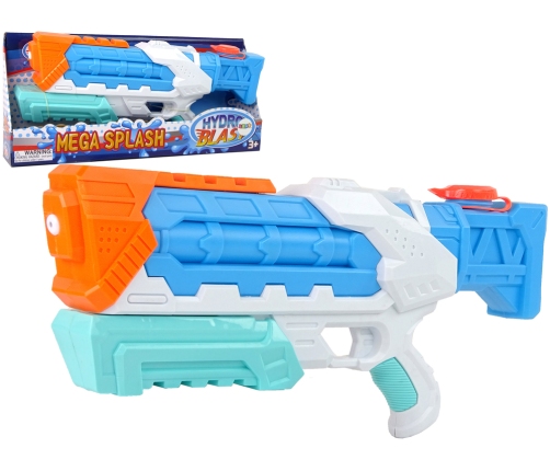 Water Gun 820ml Blue and White