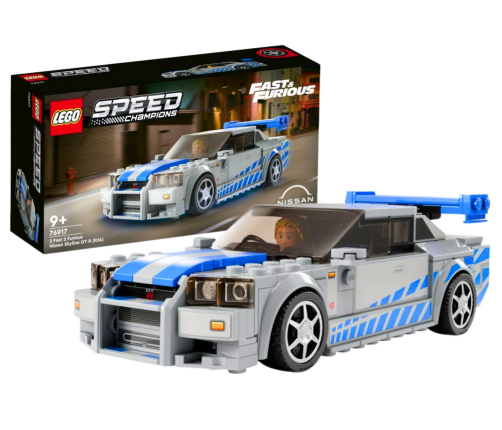 LEGO SPEED CHAMPIONS Fast & Furious Nissan Skyline GT-R (R34) 76917