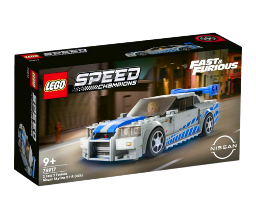 LEGO SPEED CHAMPIONS Fast & Furious Nissan Skyline GT-R (R34) 76917