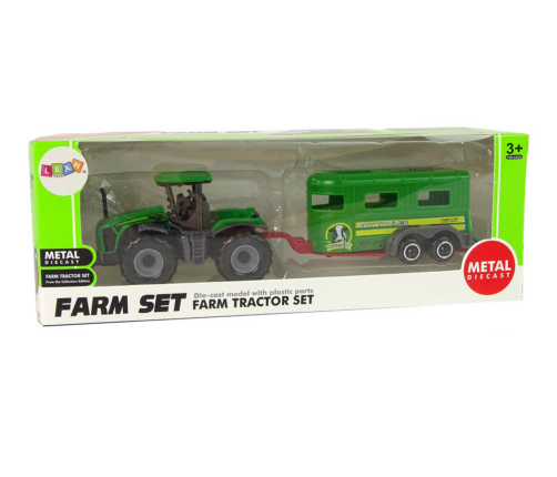 Tractor with Trailer Green