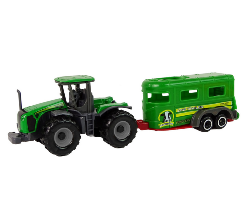 Tractor with Trailer Green