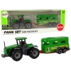 Tractor with Trailer Green
