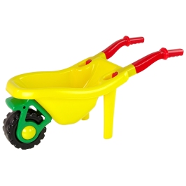 Large Coloured Garden Wheelbarrow Yellow