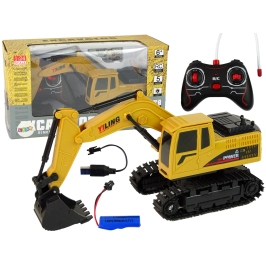 Vehicle Excavator R/C 1:24 Yellow