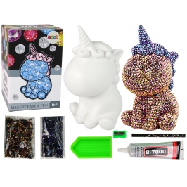 Creative Unicorn Kit DIY Diamonds Crystals Brown