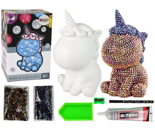 Creative Unicorn Kit DIY Diamonds Crystals Brown