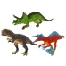 Set of 6 Dinosaur Figures and Accessories