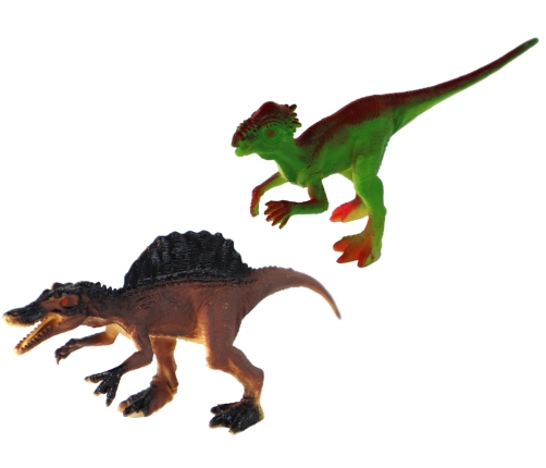 Set of 6 Dinosaur Figures and Accessories