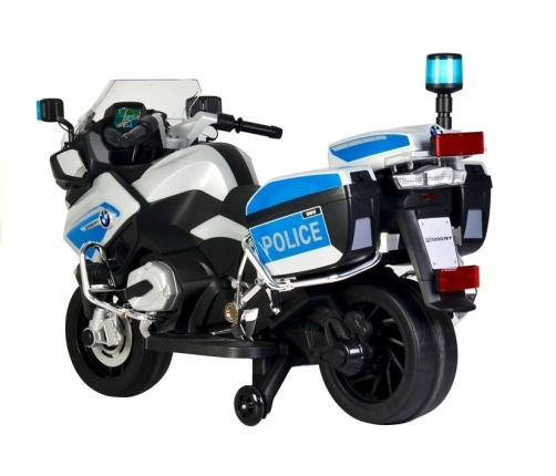 BMW Police Motorcycle Silver - Electric Ride On Motorbike