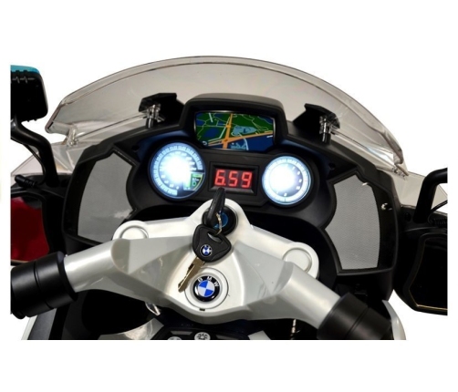 BMW Police Motorcycle Silver - Electric Ride On Motorbike