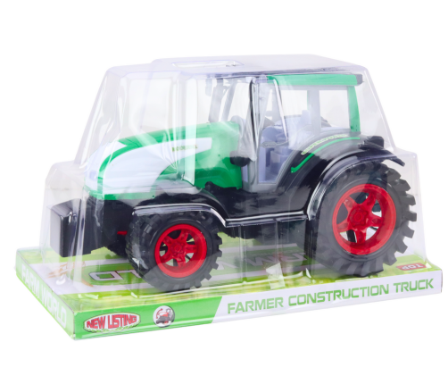 Large Farm Tractor Agricultural Drive Green