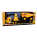 Set of Construction Machinery Truck Dump Truck Movable Yellow