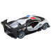 Remote Controlled RC Police Car in 1:12 Scale White