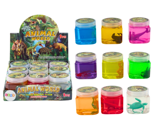 Slime in a Box Animal Figures 150 g 9 Colors