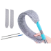 Telescopic Microfiber Dusting Brush Flat