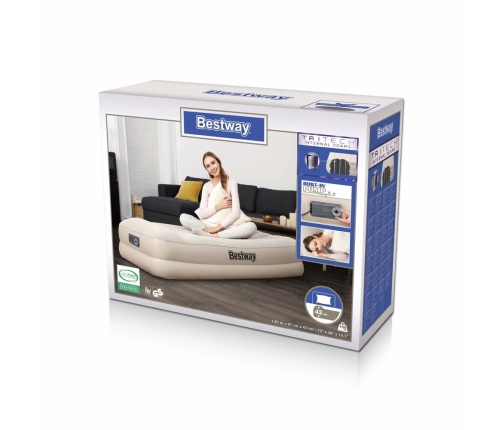 Single Air Mattress With Pump 191 x 97 x 42 cm Bestway 67694