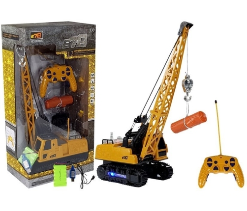 R/C Crane with movable Arm with Lights