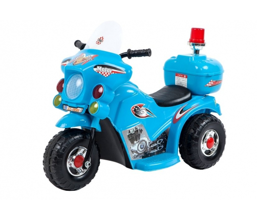 LL999 Electric Ride-On Motorbike Blue