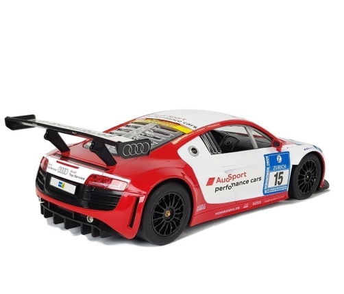 Radiovadāmā mašīna ar pulti Audi R8 LMS White-Red