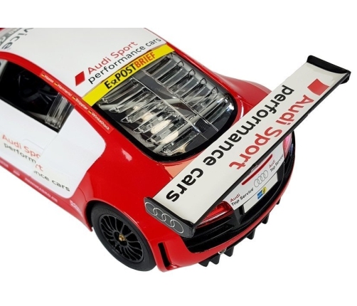 Car R/C Audi R8 LMS Rastar 1:14 White-Red