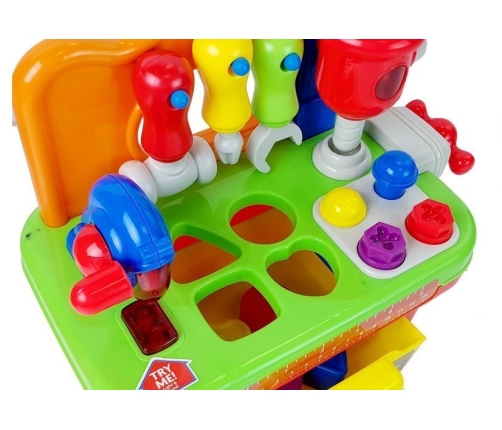 Workshop For Babies Sorter Tool Set with Sound and Light